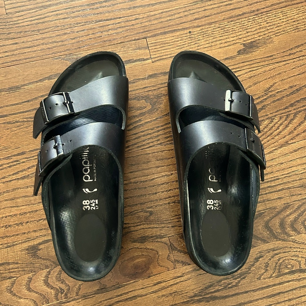 Birkenstock Papillio Arizona Platform Black 38